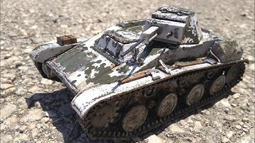 T-60 Light tank 1/35 scale slideshow build. Mister craft 0050023
