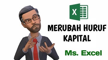 Cara Otomatis Merubah Huruf Besar dan Kecil di Microsoft Excel - Mahir Rumus Excel untuk Pemula