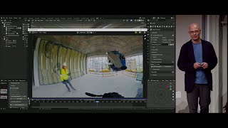 Blending in architectural design and on construction site — Blender Conference 2024