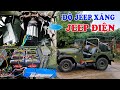 Chuyển Đổi xe Jeep Cổ 1967  Từ Máy Xăng Sang Động Cơ Điện - ĐỘ Xe JEEP ĐIỆN