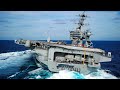 The Carl Vinson Carrier Strike Group conducts a simulated strait transit