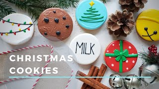 Simple Decorated Christmas Cookies
