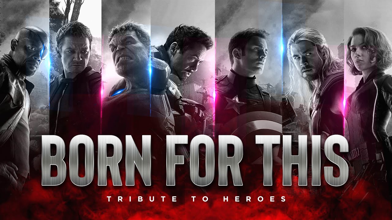 "Multifandom Marvel Avengers | I Was Born for This - Epic Tribute