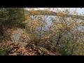 Silent Hiking by a Beautiful Lake - Early Fall