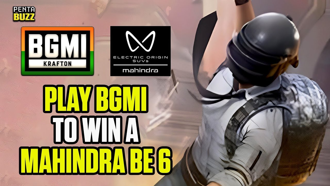 Krafton India partners with Mahindra BE 6 