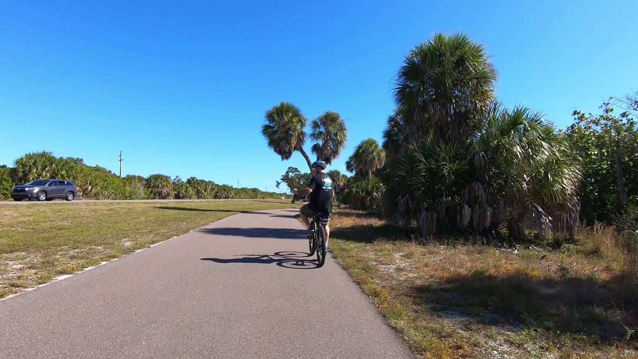 Fort De Soto beach park bike ride in St Petersburg, Fl YouTube