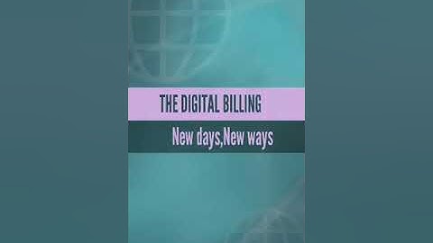 THE DIGITAL BILLING (TDB) || Python project class 12 | Subject: Informatics Practices |