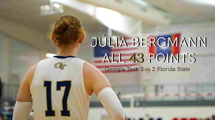 Jlia Bergmann All 43 points (Georgia Tech vs Flori...