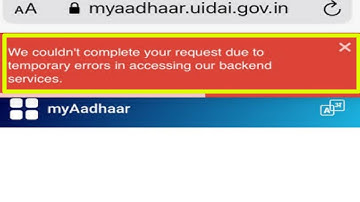 uidai fix we couldn