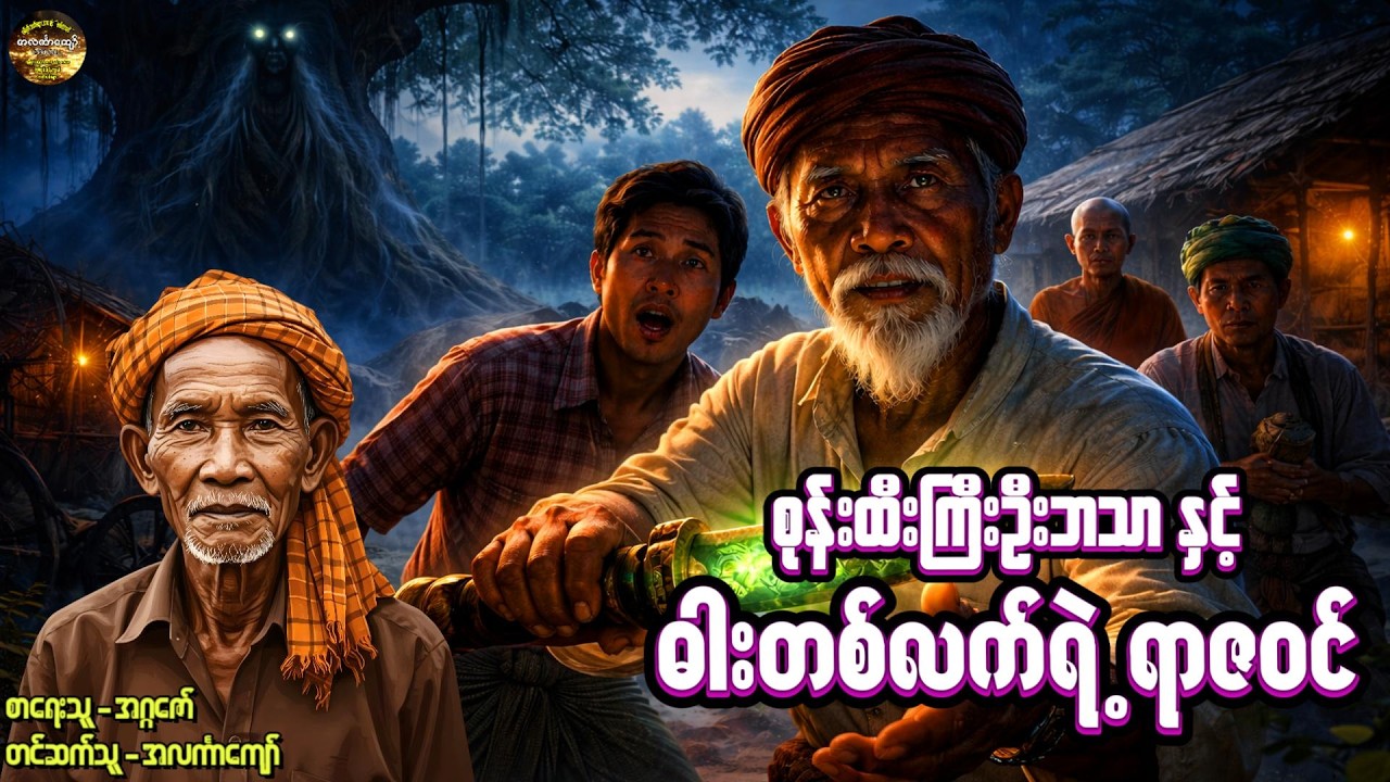 စုန်းထီးကြီးဦးဘသာနှင့်ဓါးတစ်လက်ရဲ့ရာဇဝင်၊ အတွဲ-၃၊ စာစဉ်-၂၅ #အဂ္ဂဇော် #အလင်္ကာကျော်