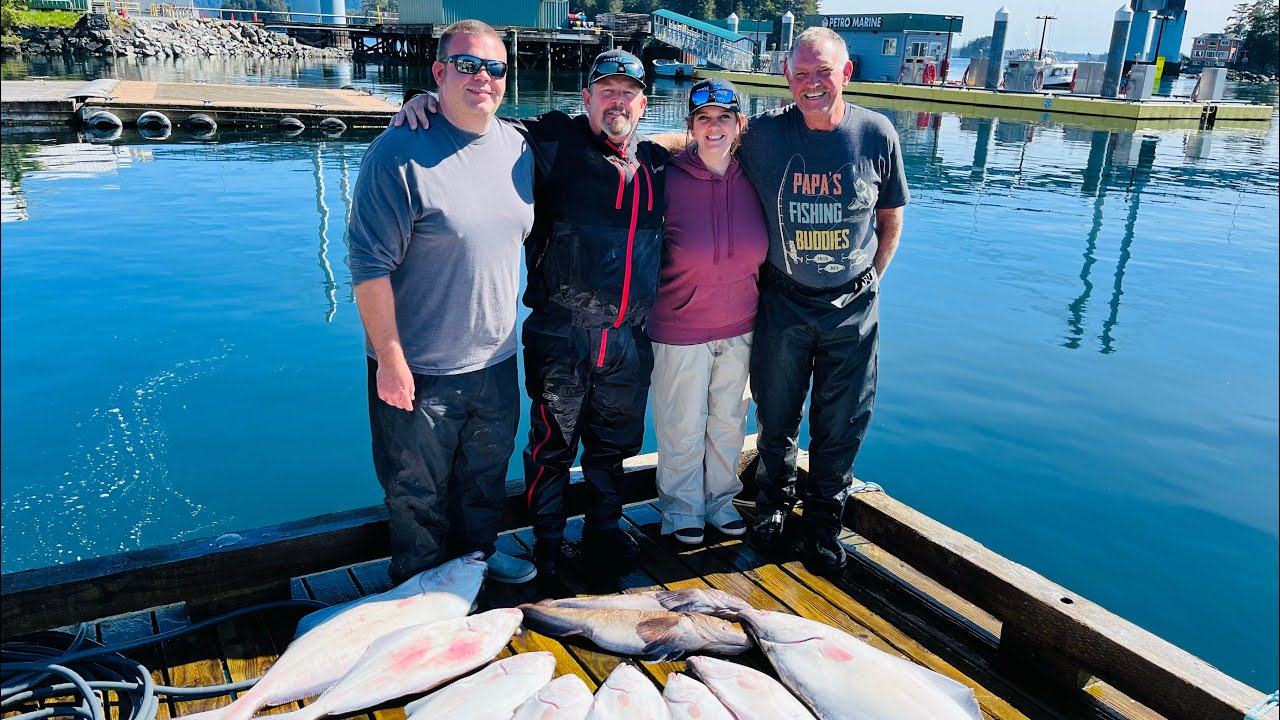Fish Baranof, Sitka, AK- June, 2024- 60 lb. Halibut, Whales & More! (Part 1) @fishbaranof1323