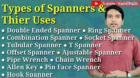 Types of Spanners | Types of Wrenches | Spanners | पाना | Wrench | Spanner in hindi