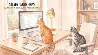 【playlist】Upbeat Jazzhop Fusion | 💻 Driving Workflow & Light Focus for Work