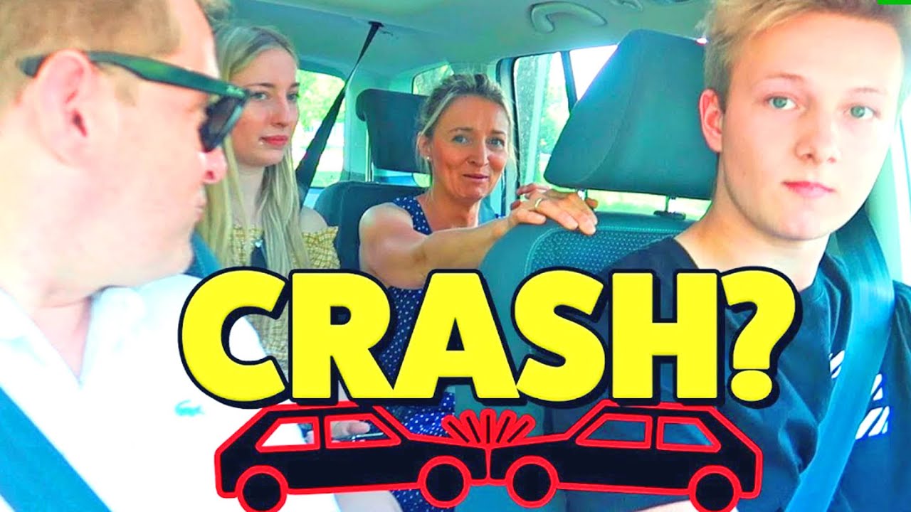 PANIK im Auto -  MAX ECHTSO fährt VW Touran zu Schrott? 💥 TipTapTube UNCUT