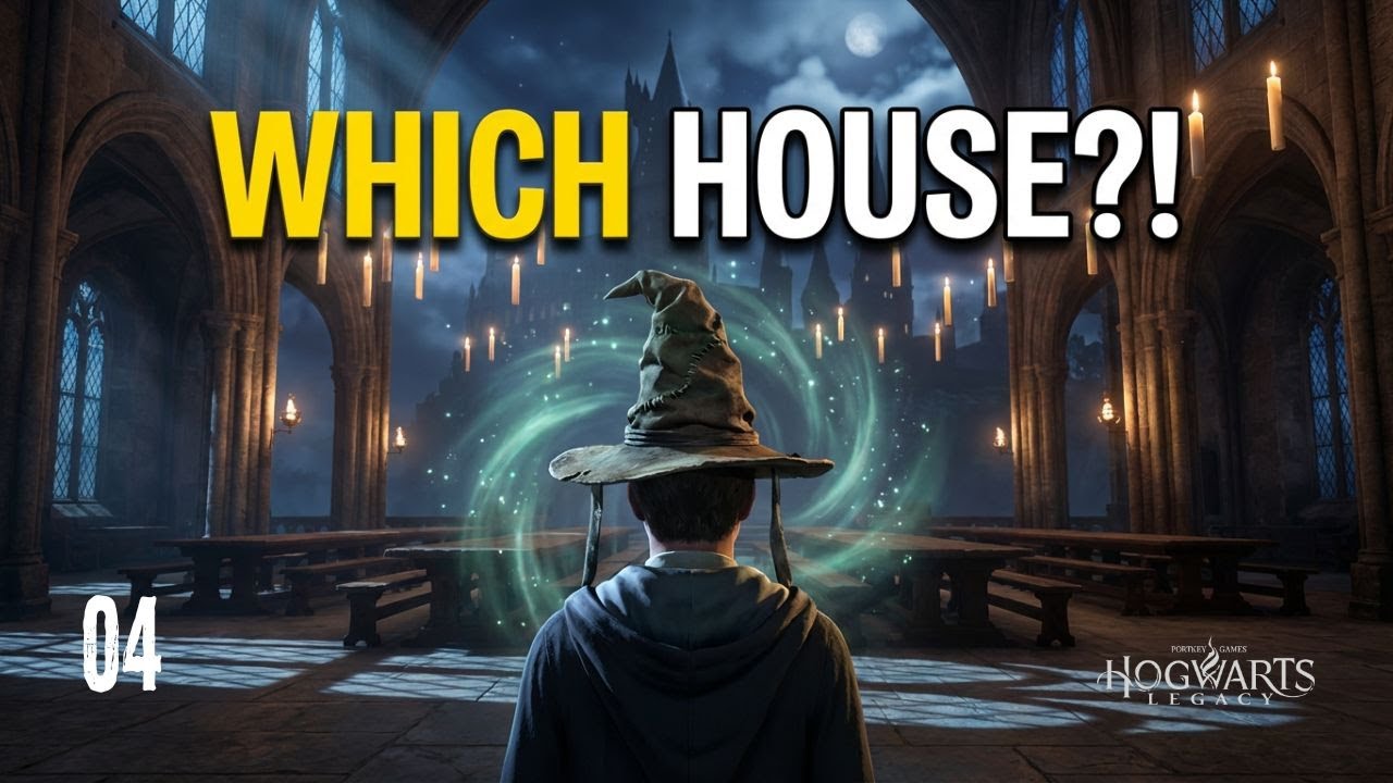 Hogwarts Legacy Gameplay Part 4 | Which House?! Sorting Hat Decision 😱🔥