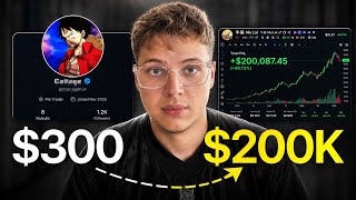 How He Turned $300 into $200,000 Trading Memecoins in 1 Trade