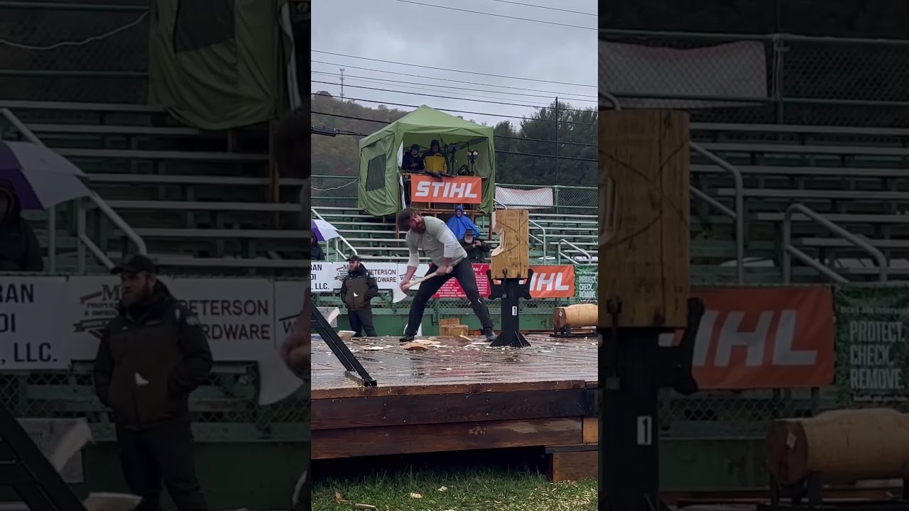 Turbo Tom | Standing Block Chop Johnny Appleseed Festival 2023