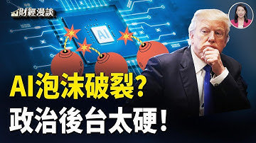 AI泡沫洩氣？微軟、英偉達複製AI炒作 | AI革命沒人氣，川普是最硬後台？【財經漫談】
