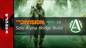 The Division 1.5 | Insane Solo Alpha Bridge Build 55% EAD 📖