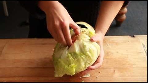 How to remove the core of a lettuce | The Co-operative Food Hacks
