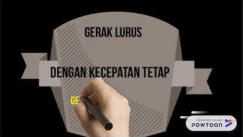 Gerak Lurus Beraturan (GLB)