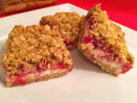 Cranberry Cream Cheese Crisp Recipe - Sweet solution for your cranberry sauce leftover - Episode #78