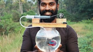 How To Make An Air Pump | മീനുകൾ ഇനി തുള്ളിച്ചാടും | M4 Tech |