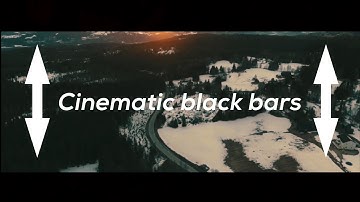 How to add cinematic black bars fast! (Videoleap tutorial)