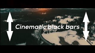 How To Add Cinematic Black Bars Fast Videoleap Tutorial