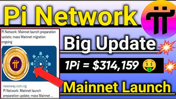 Boom 💥| Pi Network Big Update 🎉 Pi Mainnet Launch Date Announce 😱🤯|1pi = $314,159 🤑🎉#crypto #bitcoin