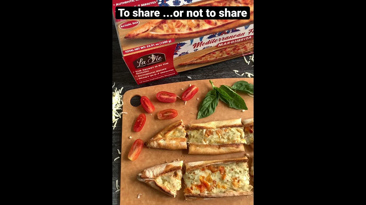 The pizza you need in your life Mediterranean Flatbread from Costco