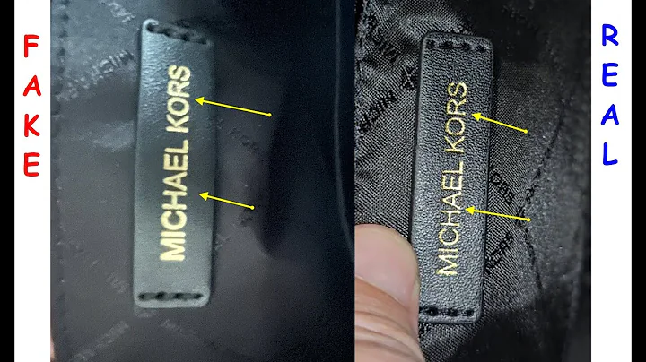 Real vs fake Michael Kors bag. How to spot original Michael Kors Avril satchels and hand bags