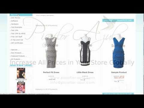 Easy Help Zen Cart Tutorial: How to Increase All Prices in Your Store Globally