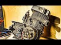 Motorcycle Restoration - Rusty ENGINE Restoration | Restoration Abandoned Motorcycle | Part 3