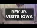 US Health Secretary RFK Jr. comes to Iowa to warn of excessive screen use