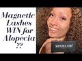 Does Moxie Lash Magnetic eyelashes work for Alopecia?? (zero lashes)