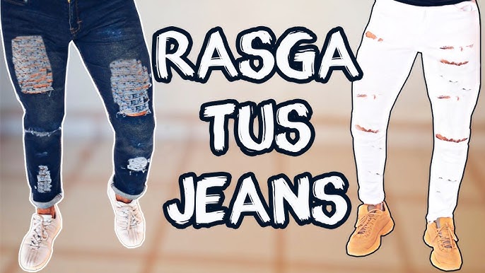 DIY ♥ PANTALON ROTO MUY FÁCIL