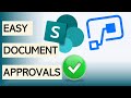 Create Simple Document Approval Flows using Power Automate & SharePoint