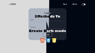 how to implement dark mode? Javascript