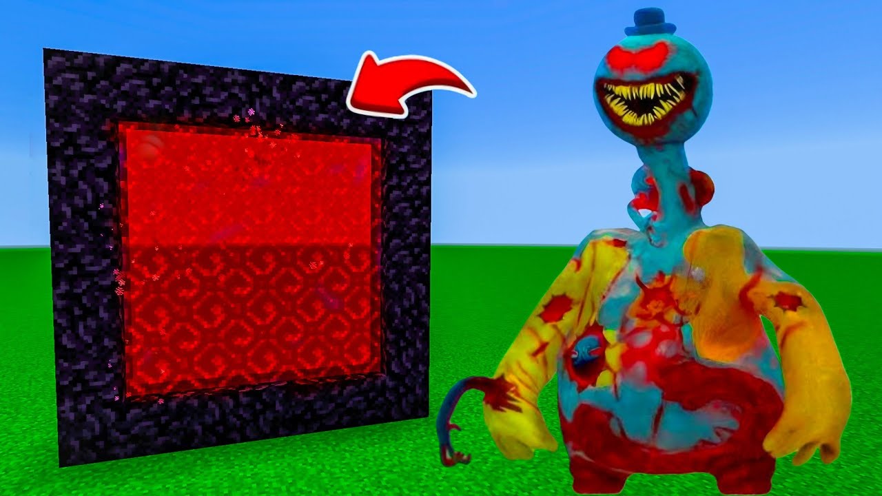How to Make A Portal To The Cursed Doey the Doughman Dimension in Minecraft!