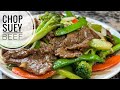 Beef chop suey  beef stir fry with vegetables