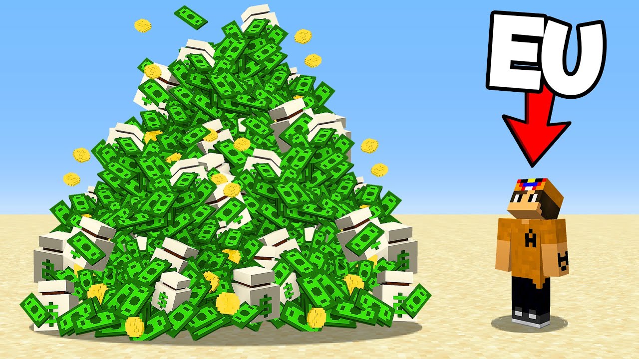 Como virei RICO no Minecraft!
