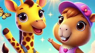 Lili And Pop A Giraffe And A Capybara Song For Kids - Lilipop