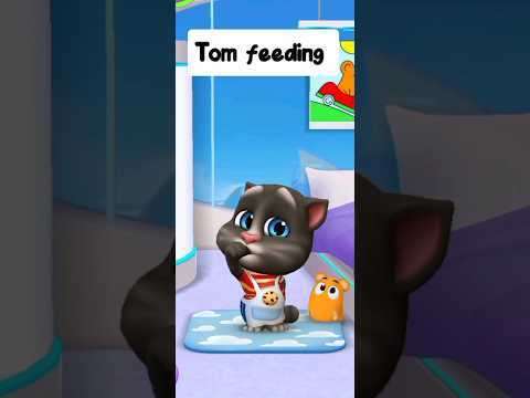 Tom feeding😂😂 #gaming #virslshorts #youtubeshorts #browsefeatures #tomcat #shorts #feeding