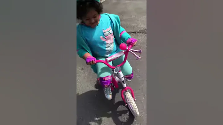Riding my bike