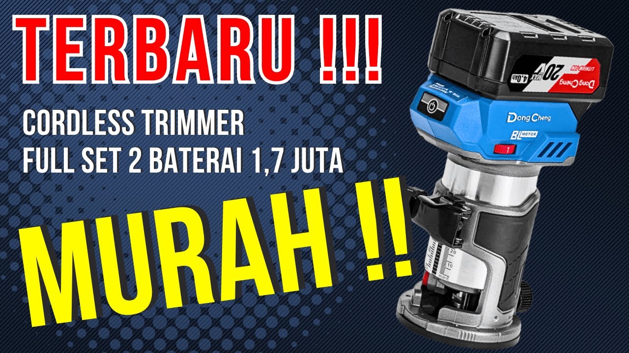 Terbaru !!! DongCheng Cordless Trimmer Full Set DCMP6 BM Performa Josss ...