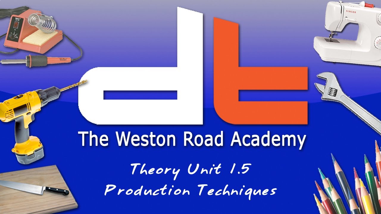 Design and Technology GCSE Theory Unit 1.5 Production Techniques