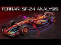 Ferrari  sf24    aerodynamics analysis and initial thoughts