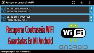 Como Ver contraseñas de Wifi Guardadas Android Root 2016 screenshot 2