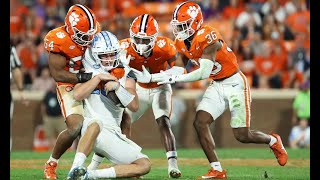 UNC QB Drake Maye vs Clemson defense